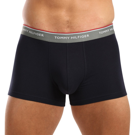 3PACK boxer uomo Tommy Hilfiger blu scuro (UM0UM01642 0XV)