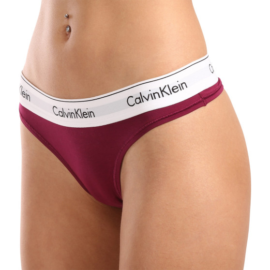 Calvin Klein Perizoma donna viola (F3786E-VGP)