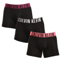 3PACK boxer da uomo Calvin Klein nero (NB3612A-MDL)