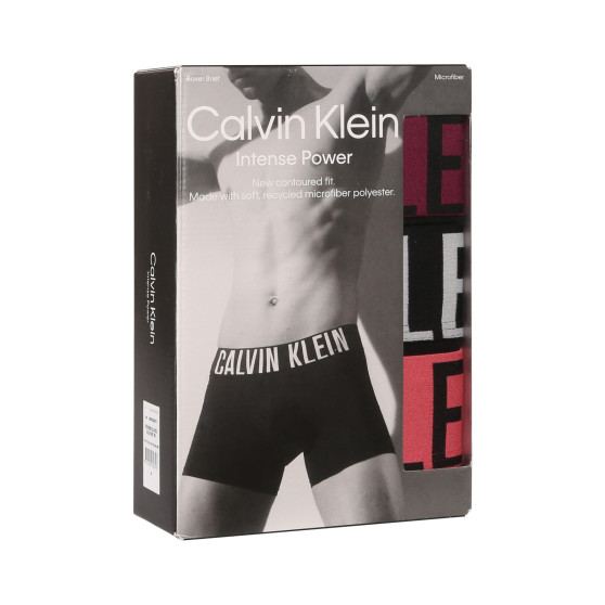 3PACK boxer da uomo Calvin Klein nero (NB3612A-MDL)