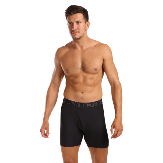 3PACK boxer da uomo Under Armour nero (1383884 001)