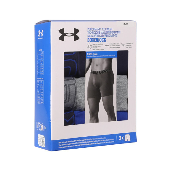 3PACK boxer uomo Under Armour multicolore (1383884 410)