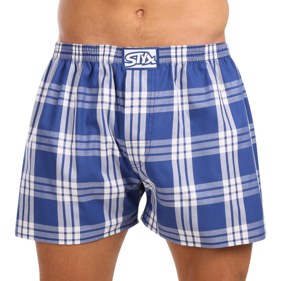 Boxer da uomo Styx classic rubber oversize multicolore (E1040)