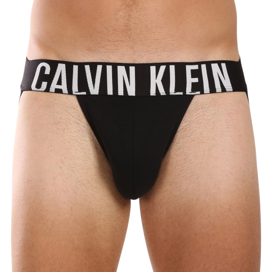 3PACK Calvin Klein calzini da uomo nero (NB3606A-LXR)