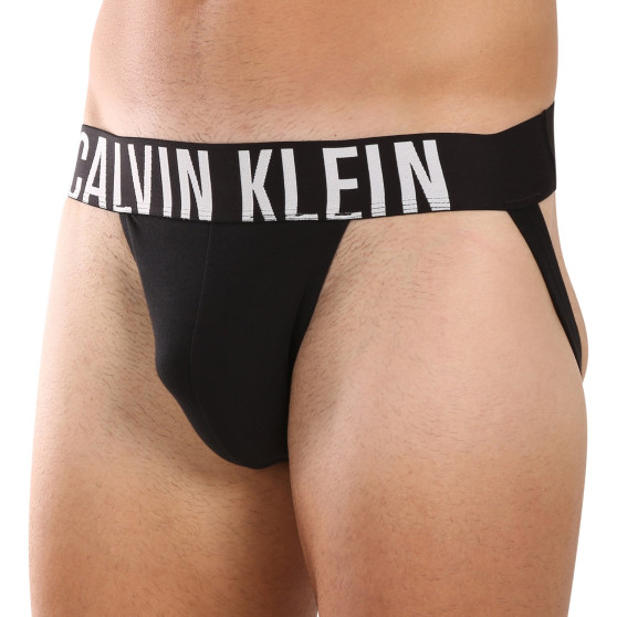 3PACK Calvin Klein calzini da uomo nero (NB3606A-LXR)