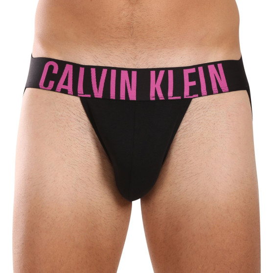 3PACK Calvin Klein calzini da uomo nero (NB3606A-LXR)