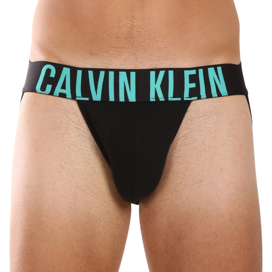 3PACK Calvin Klein calzini da uomo nero (NB3606A-LXR)