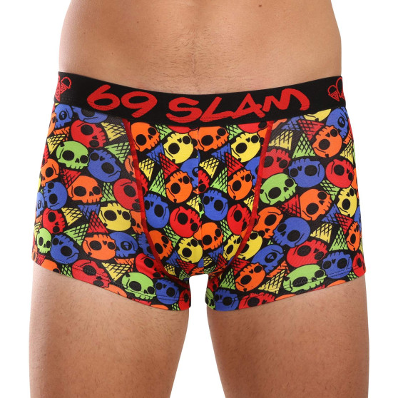 69SLAM Boxer uomo hip bamboo SKULL CONE (MHBSKC-BB)