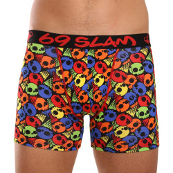 69SLAM Boxer uomo in bambù SKULL CONE (MPBSKC-BB)