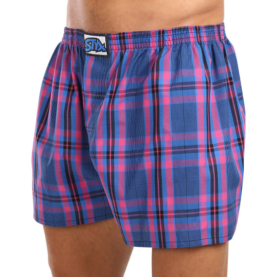 Boxer da uomo Styx classic rubber oversize multicolore (E1032)