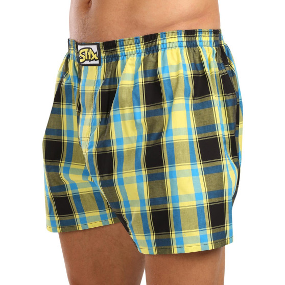 Boxer da uomo Styx classic rubber oversize multicolore (E1033)