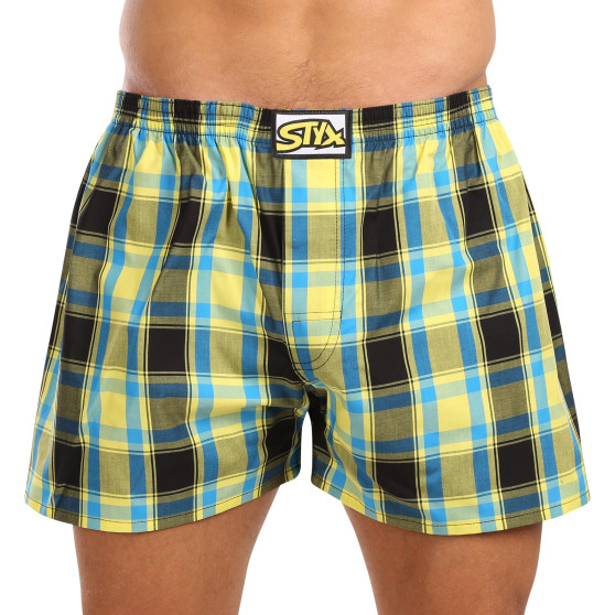 Boxer da uomo Styx classic rubber oversize multicolore (E1033)