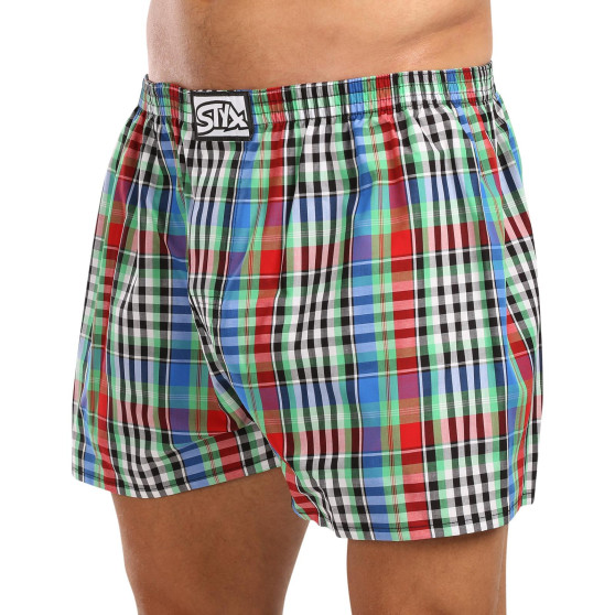 Boxer da uomo Styx classic rubber oversize multicolore (E1036)