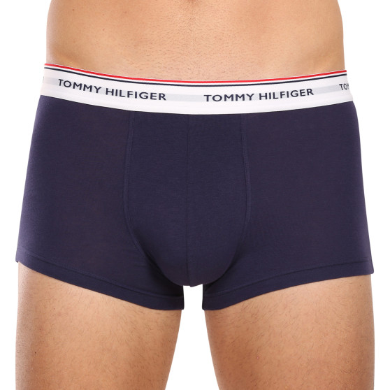 3PACK Tommy Hilfiger boxer uomo oversize blu scuro (1U87905252 05G)