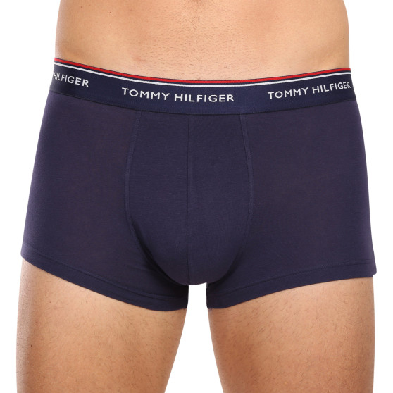 3PACK Tommy Hilfiger boxer uomo oversize blu scuro (1U87905252 05G)