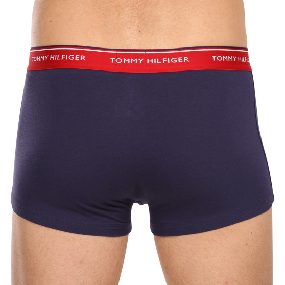 3PACK Tommy Hilfiger boxer uomo oversize blu scuro (1U87905252 05G)