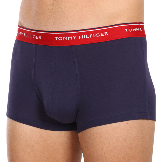 3PACK Tommy Hilfiger boxer uomo oversize blu scuro (1U87905252 05G)