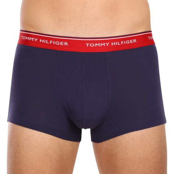 3PACK Tommy Hilfiger boxer uomo oversize blu scuro (1U87905252 05G)