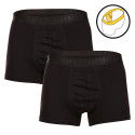 2PACK Pietro Filipi boxer uomo porta palline nero (2BCL001)