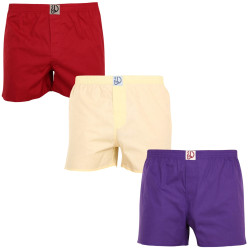 3PACK Boxer da uomo Dedoles multicolore (LB10001748)