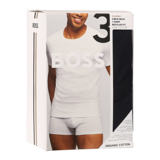 3PACK BOSS t-shirt uomo multicolore (50517858 989)