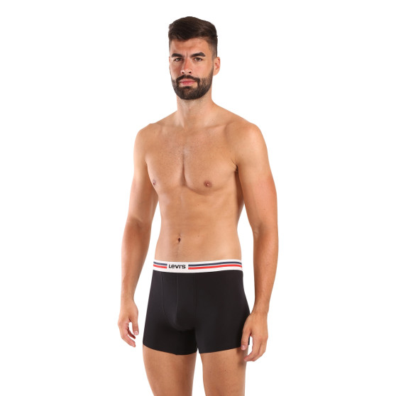 4PACK boxer da uomo Levis nero (701224292 001)