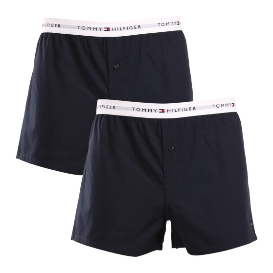 2PACK Boxer da uomo Tommy Hilfiger blu (UM0UM03376 0SU)