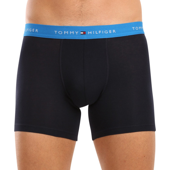 3PACK boxer uomo Tommy Hilfiger blu scuro (UM0UM02765 0VZ)