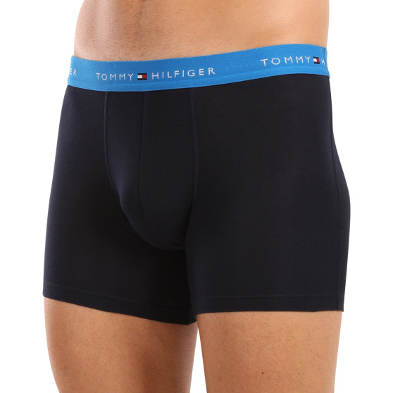 3PACK boxer uomo Tommy Hilfiger blu scuro (UM0UM02765 0VZ)