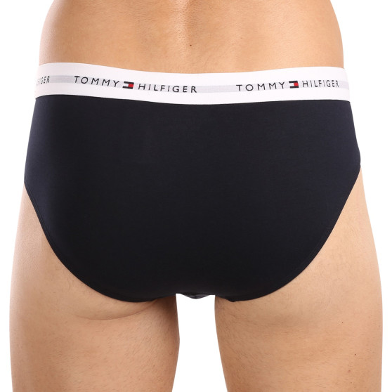 3PACK Tommy Hilfiger slip da uomo blu scuro (UM0UM02904 0VZ)