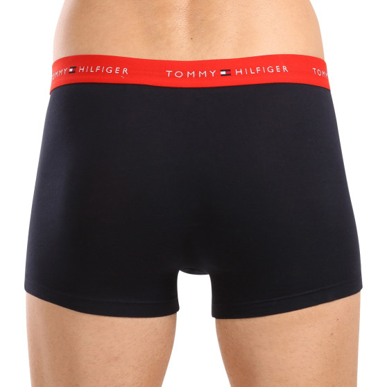 3PACK boxer uomo Tommy Hilfiger blu scuro (UM0UM02763 0S0)