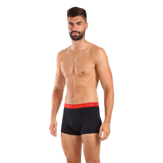 3PACK boxer uomo Tommy Hilfiger blu scuro (UM0UM02763 0S0)