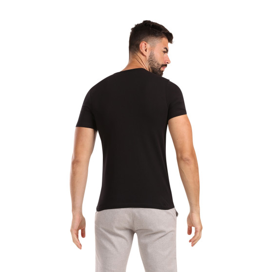 3PACK HUGO t-shirt uomo nero (50480088 965)