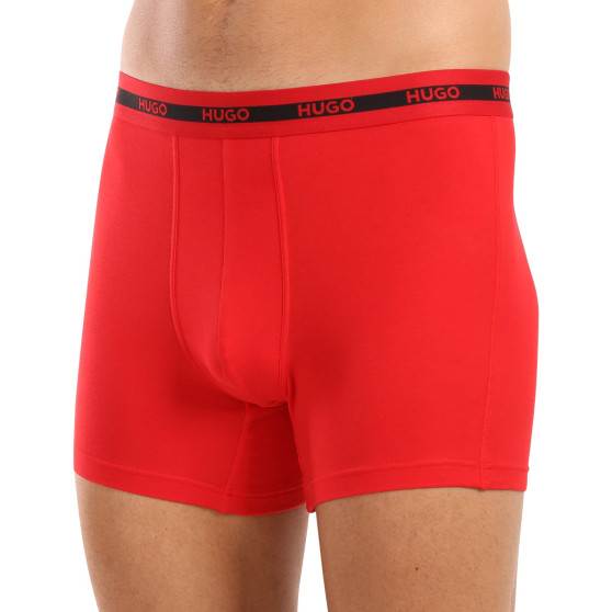 3PACK boxer uomo HUGO multicolore (50496723 003)