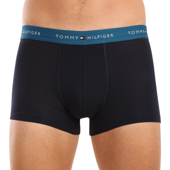 3PACK boxer uomo Tommy Hilfiger blu scuro (UM0UM02763 0VH)