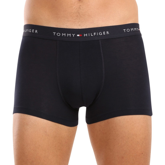 3PACK boxer uomo Tommy Hilfiger blu scuro (UM0UM02763 0VH)