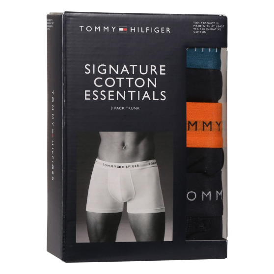 3PACK boxer uomo Tommy Hilfiger blu scuro (UM0UM02763 0VH)