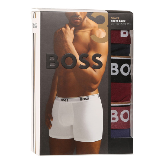 3PACK boxer uomo BOSS multicolore (50514998 982)