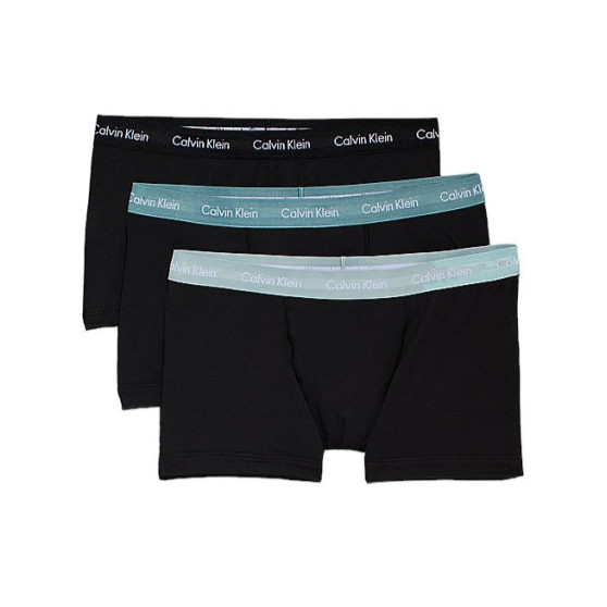 3PACK Calvin Klein boxer da uomo oversize nero (NB2665A-Q3R)