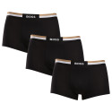 3PACK boxer da uomo BOSS nero (50516542 001)