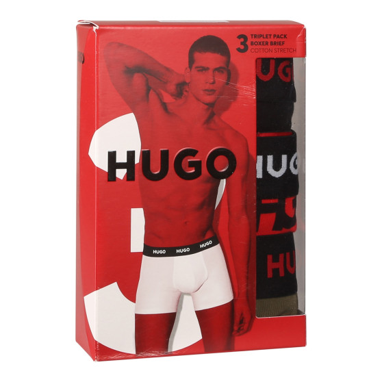 3PACK boxer uomo HUGO multicolore (50510192 321)