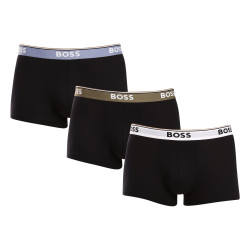 3PACK boxer da uomo BOSS nero (50517827 980)