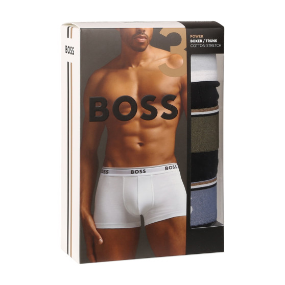 3PACK boxer da uomo BOSS nero (50517827 980)