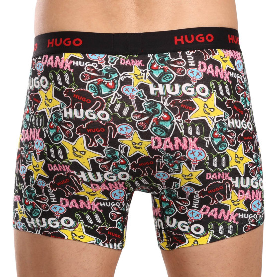 3PACK boxer uomo HUGO multicolore (50510192 321)