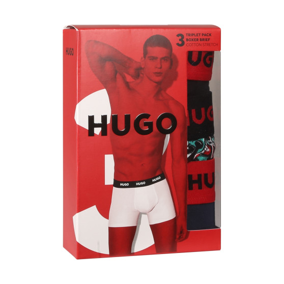 3PACK boxer uomo HUGO multicolore (50510192 321)