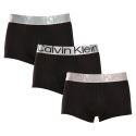 3PACK boxer da uomo Calvin Klein nero (NB3074A-QTE)