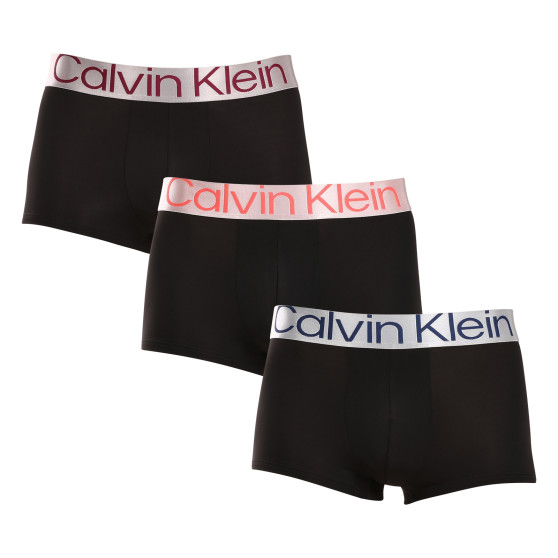 3PACK boxer da uomo Calvin Klein nero (NB3074A-MJ3)