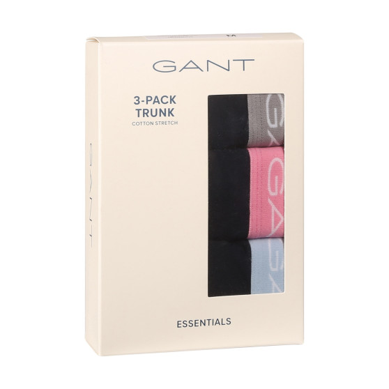 3PACK boxer da uomo Gant nero (902423003-649)