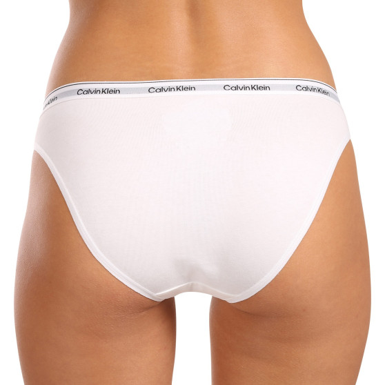 3PACK Calvin Klein mutandine da donna bianche (QD5207E-100)