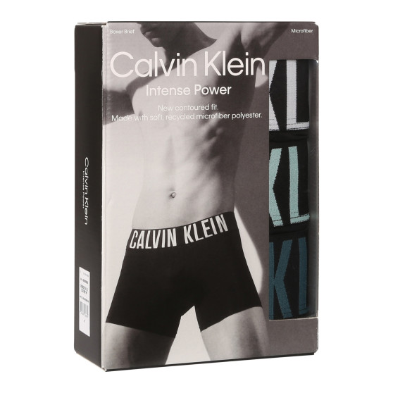 3PACK boxer da uomo Calvin Klein nero (NB3612A-Q1L)